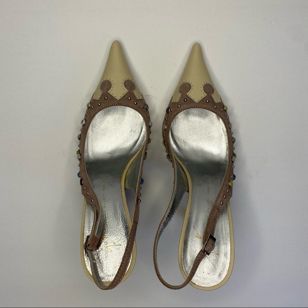 𝅺giuseppe Zanotti Suede Heels Never Worn - Picture 7 of 7